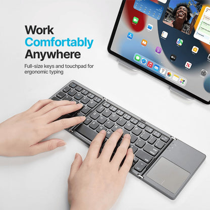 Omexa™  FoldLite Folding Wireless Keyboard