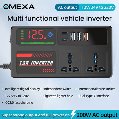 Omexa™ PowerDrive 220V Car Inverter