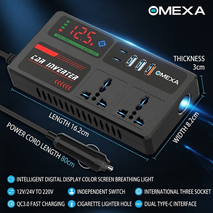 Omexa™ PowerDrive 220V Car Inverter